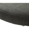 Jena Taburet Polyester Sort Metal Stel