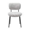 luanda-spisebordsstol-i-stof-med-sort-stlstel-fra-unique-furniture-b49-49500003-2 Luanda Spisebordsstol Stof Sort Stålstel B49