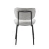 luanda-spisebordsstol-i-stof-med-sort-stlstel-fra-unique-furniture-b49-49500003-4 Luanda Spisebordsstol Stof Sort Stålstel B49