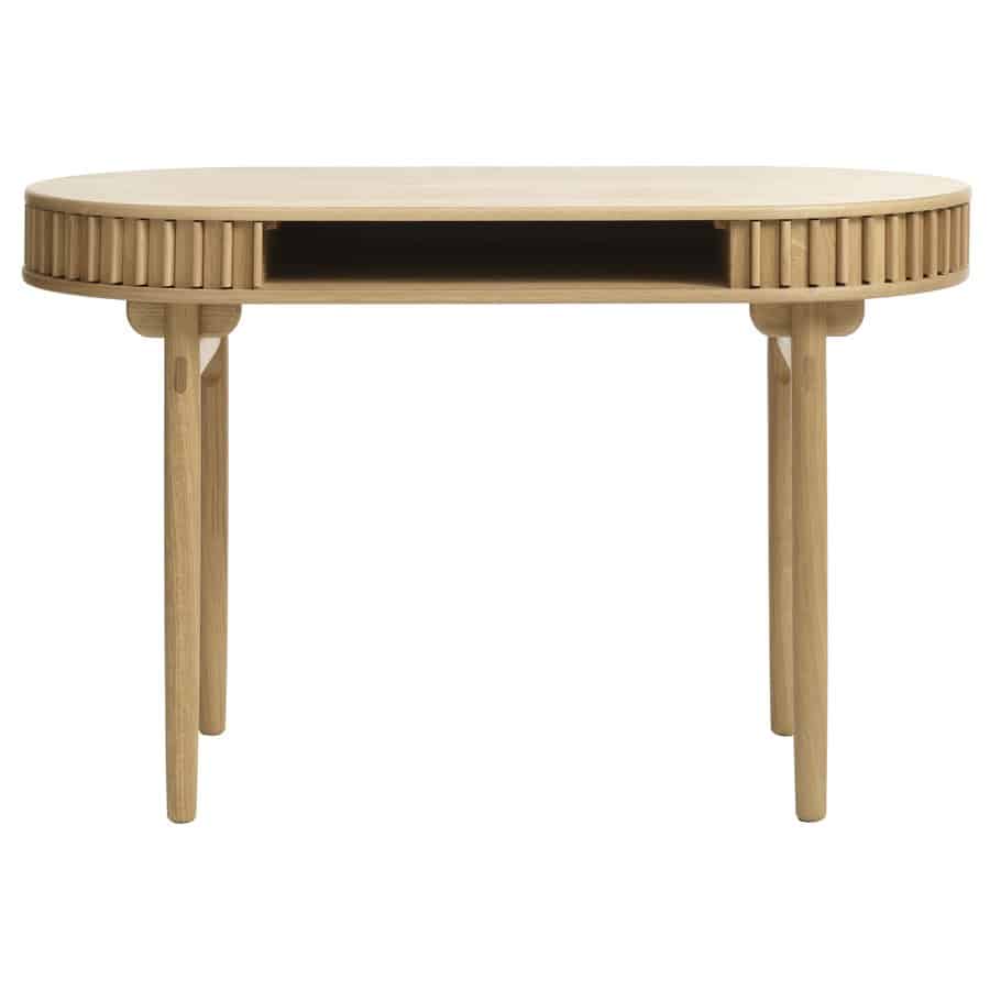 Madrid Skrivebord Egetræ Finér L120Xb60Xh75Cm