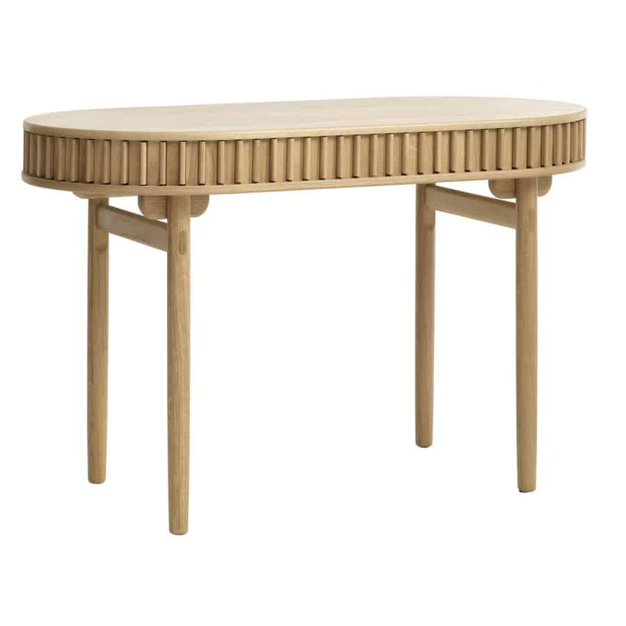 Madrid Skrivebord Egetræ Finér L120Xb60Xh75Cm