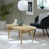 Madrid Sofabord Egetræ L130Xb70Xh38Cm