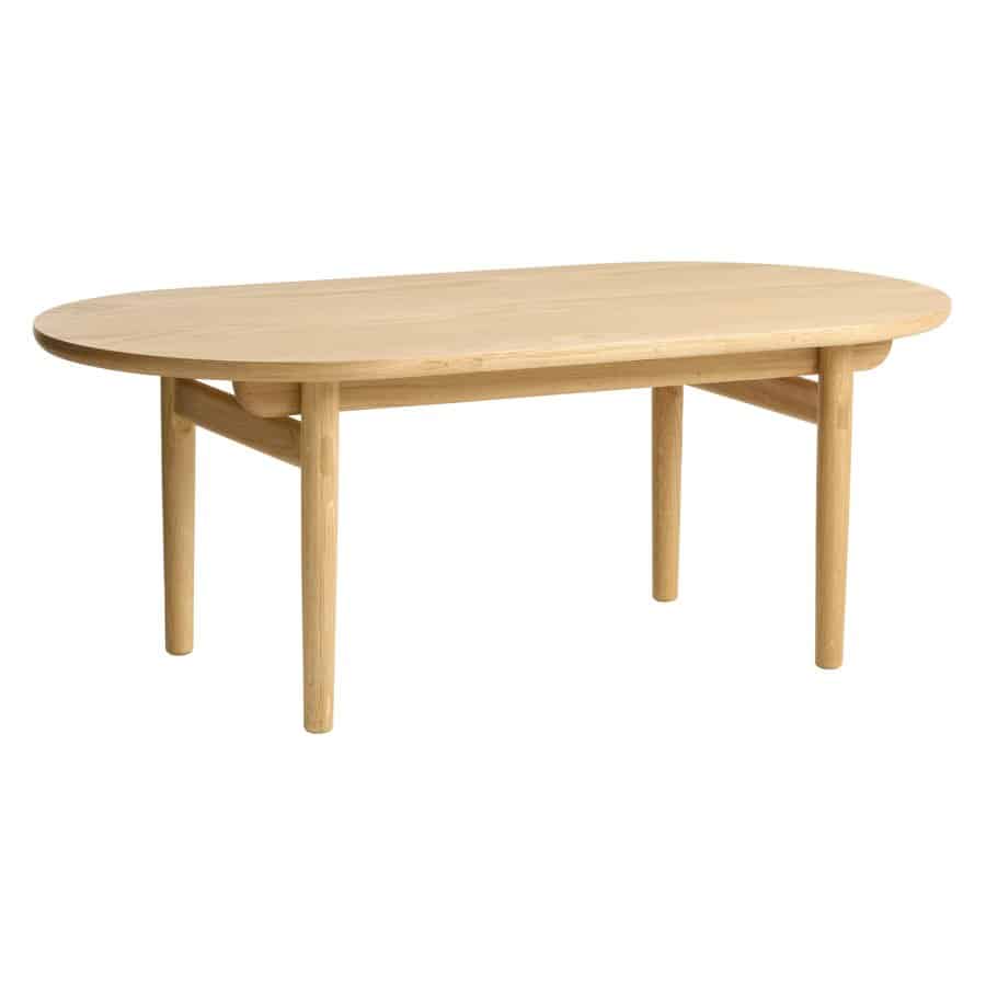 Madrid Sofabord Egetræ L130Xb70Xh38Cm