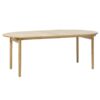 Madrid Spisebord Egetræ Finér Ø120Xh74Cm