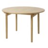Madrid Spisebord Egetræ Finér Ø120Xh74Cm