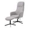 Magdeburg Lænestol Polyester Stål B67Xh116 5Xd78Cm