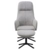 Magdeburg Lænestol Polyester Stål B67Xh116 5Xd78Cm