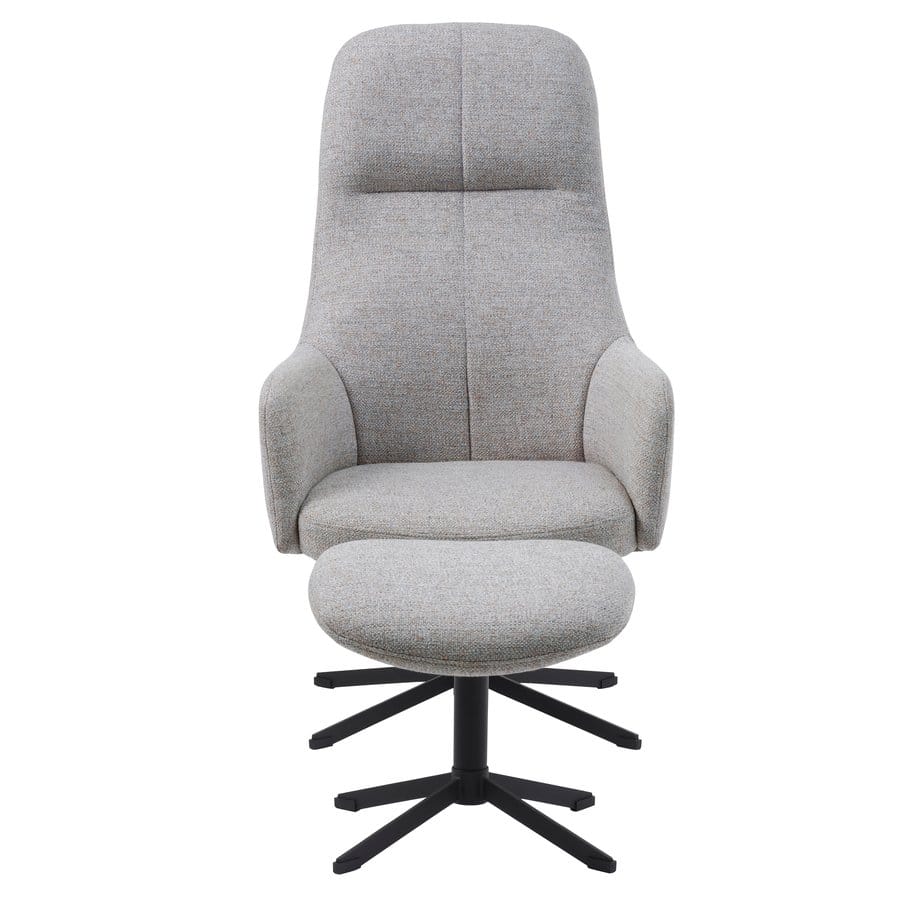 Magdeburg Lænestol Polyester Stål B67Xh116 5Xd78Cm