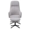 Magdeburg Lænestol Polyester Stål B67Xh116 5Xd78Cm