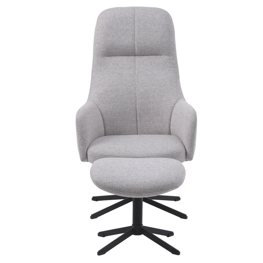 Magdeburg Lænestol Polyester Stål B67Xh116 5Xd78Cm