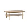 Marl Sofabord Egetræ Finér L120Xb60Xh45Cm