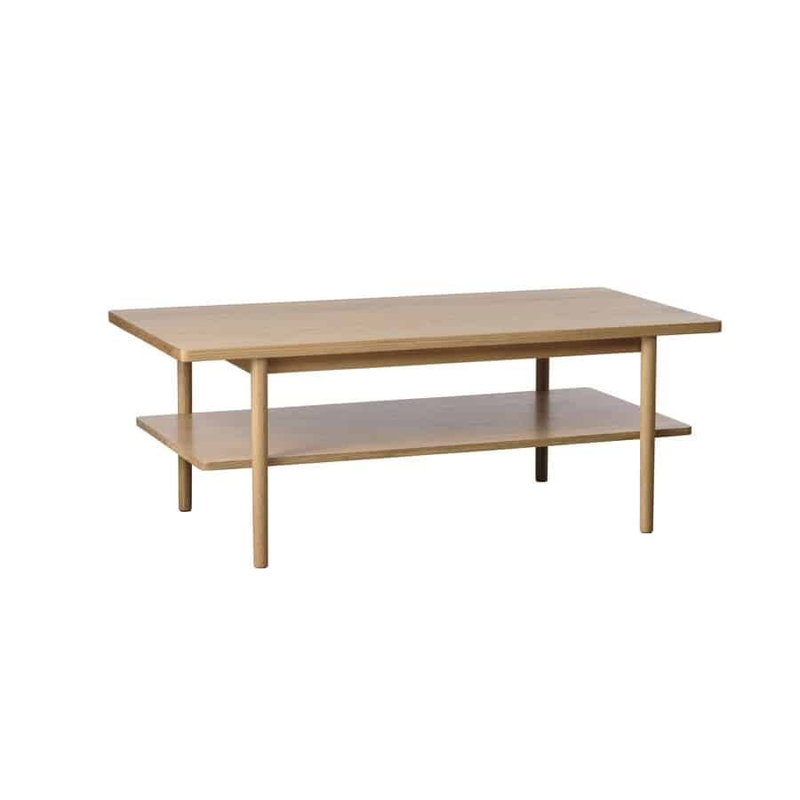 Marl Sofabord Egetræ Finér L120Xb60Xh45Cm