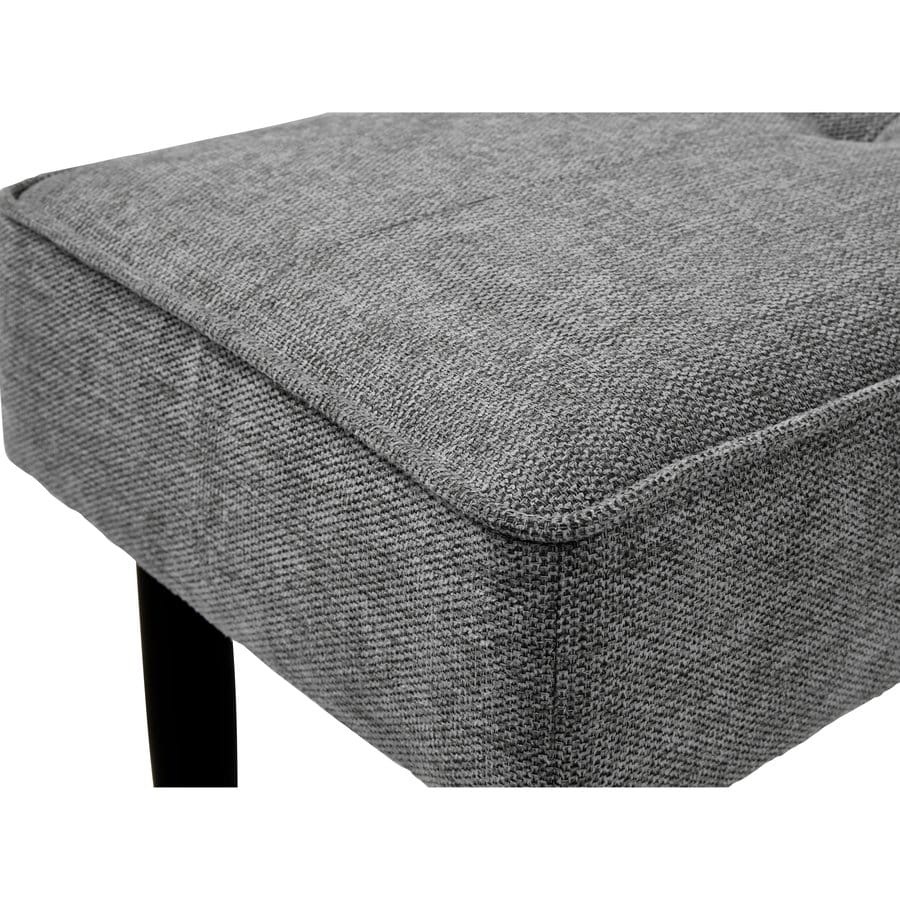 Melbourne Bænk Grå B100Xh48Xd36Cm