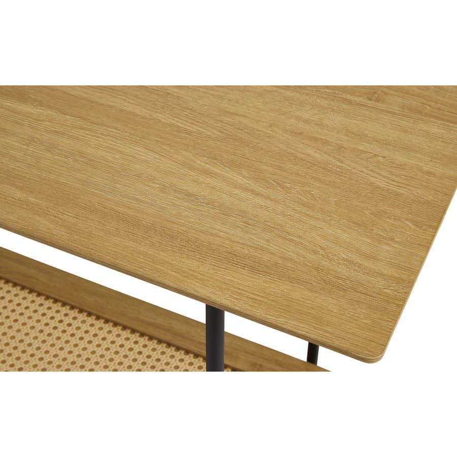 Moers Konsolbord Egetræ Naturflet B100Xh75Xd37Cm