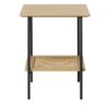 Moers Sidebord Egetræ Polyrattan