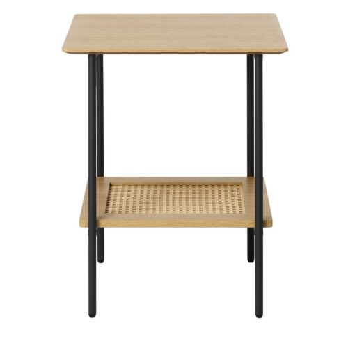Moers Sidebord Egetræ Polyrattan