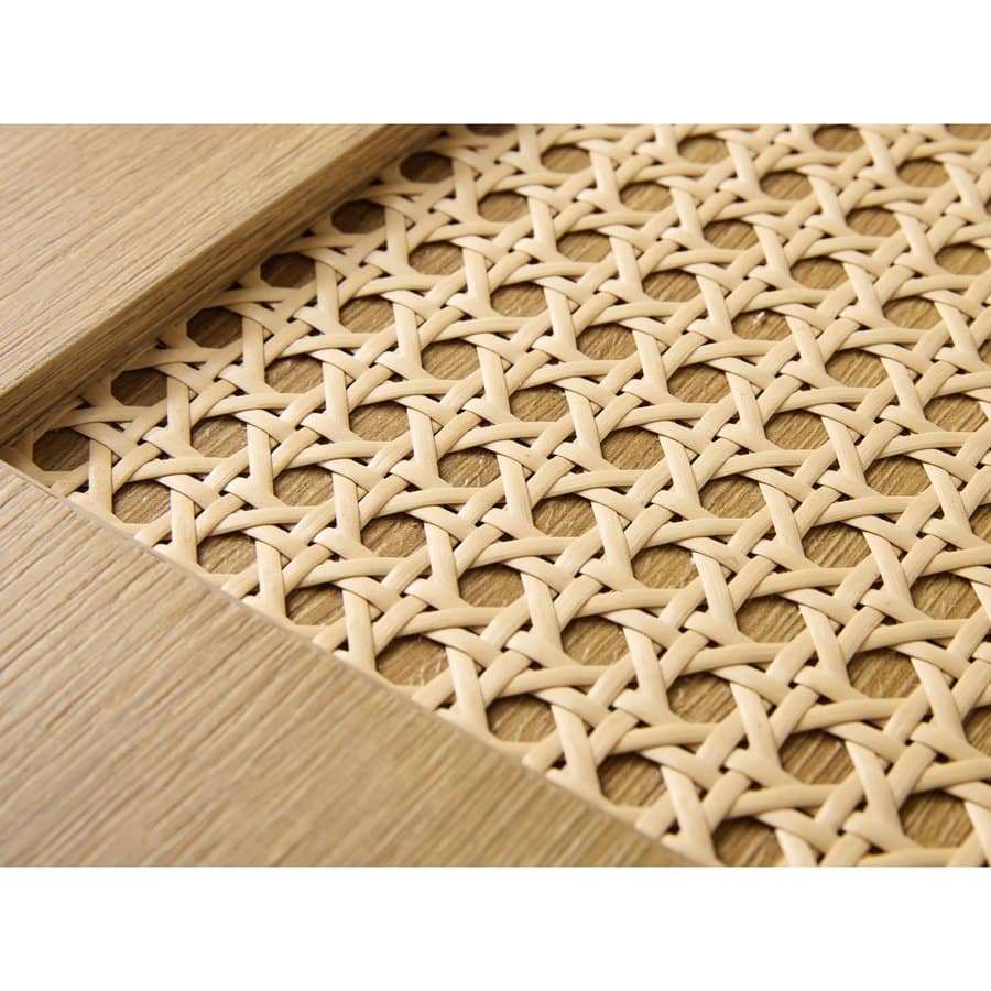 Moers Sidebord Egetræ Polyrattan