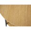 Moers Sidebord Egetræ Polyrattan Ø50Xh50Cm