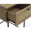 Moers Sidebord Egetræ Polyrattan B45Xd45Xh70Cm