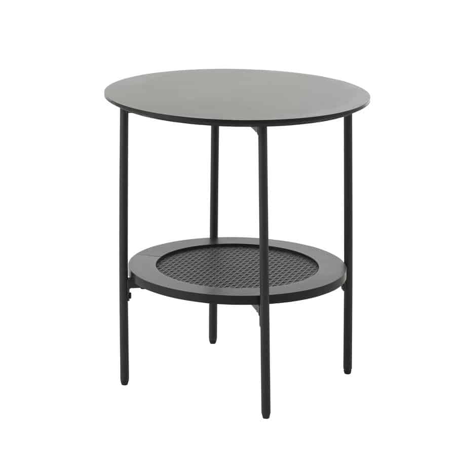 Moers Sidebord Mdf Polyrattan Ø50Xh50Cm
