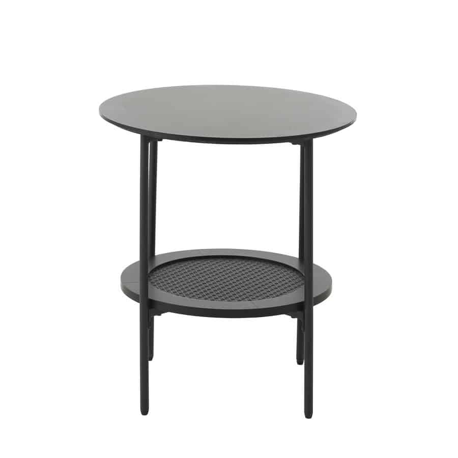 Moers Sidebord Mdf Polyrattan Ø50Xh50Cm