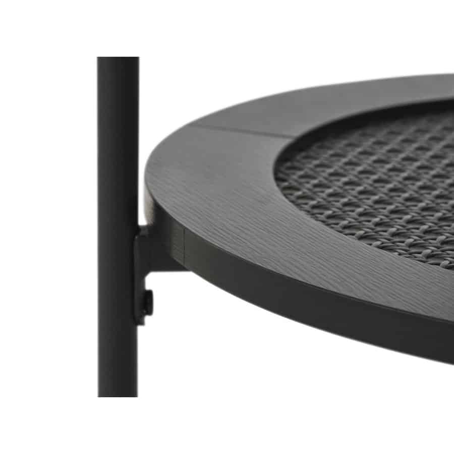 Moers Sidebord Mdf Polyrattan Ø50Xh50Cm