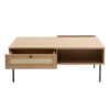 Moers Sofabord Egetræ Mdf B110Xd60Xh42Cm
