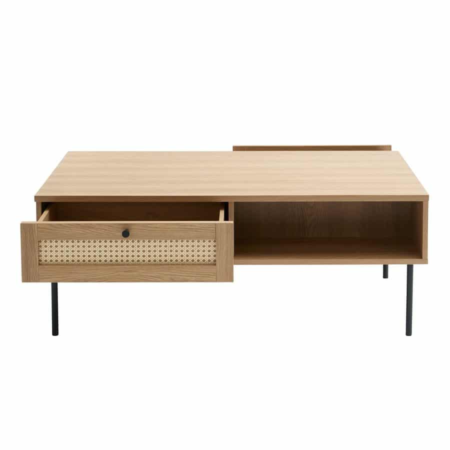 Moers Sofabord Egetræ Mdf B110Xd60Xh42Cm