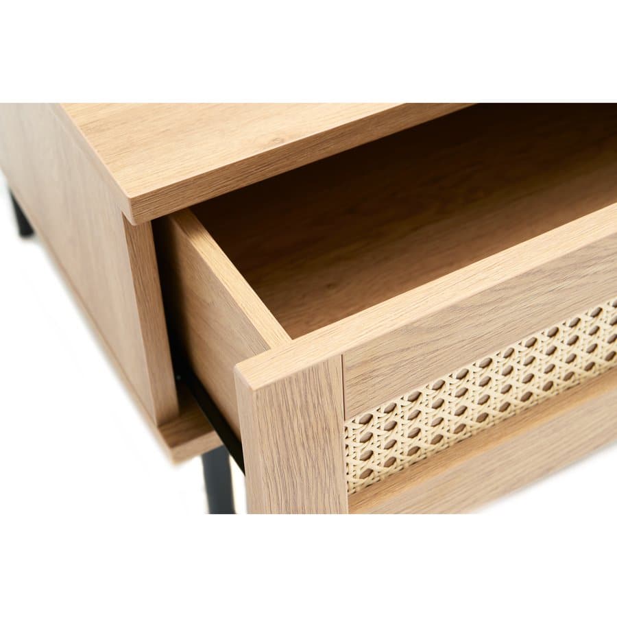 Moers Sofabord Egetræ Mdf B110Xd60Xh42Cm