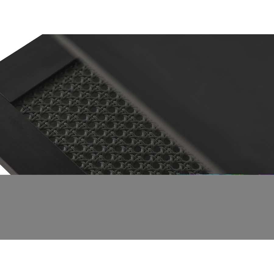 Moers Sofabord Egetræ Polyrattan Ø80Xh40Cm