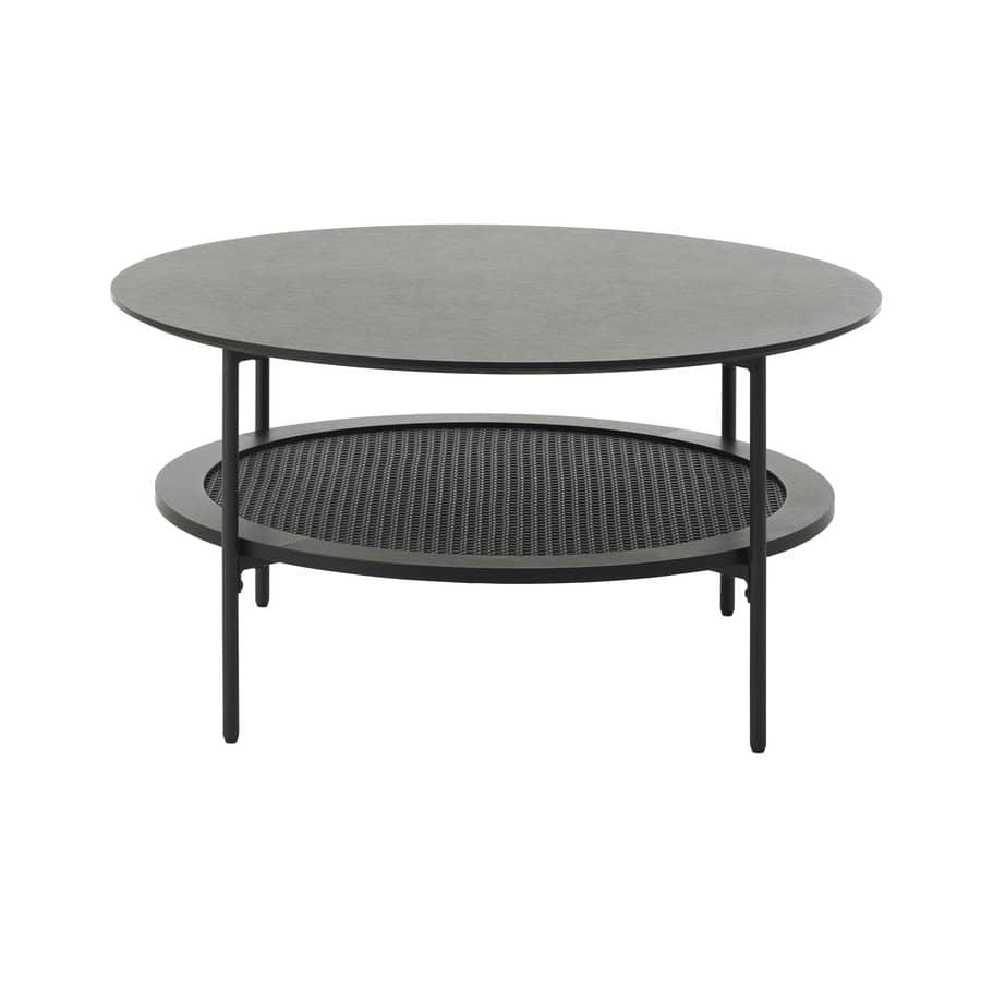 Moers Sofabord Mdf Polyrattan Ø80Xh40Cm