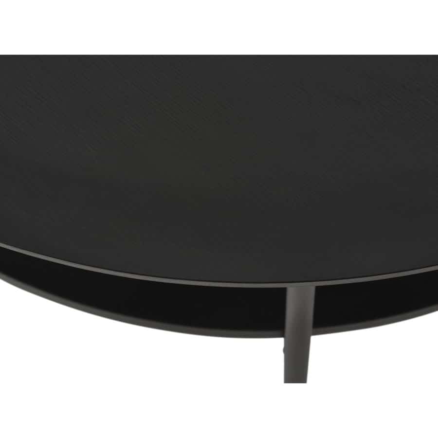 Moers Sofabord Mdf Polyrattan Ø80Xh40Cm