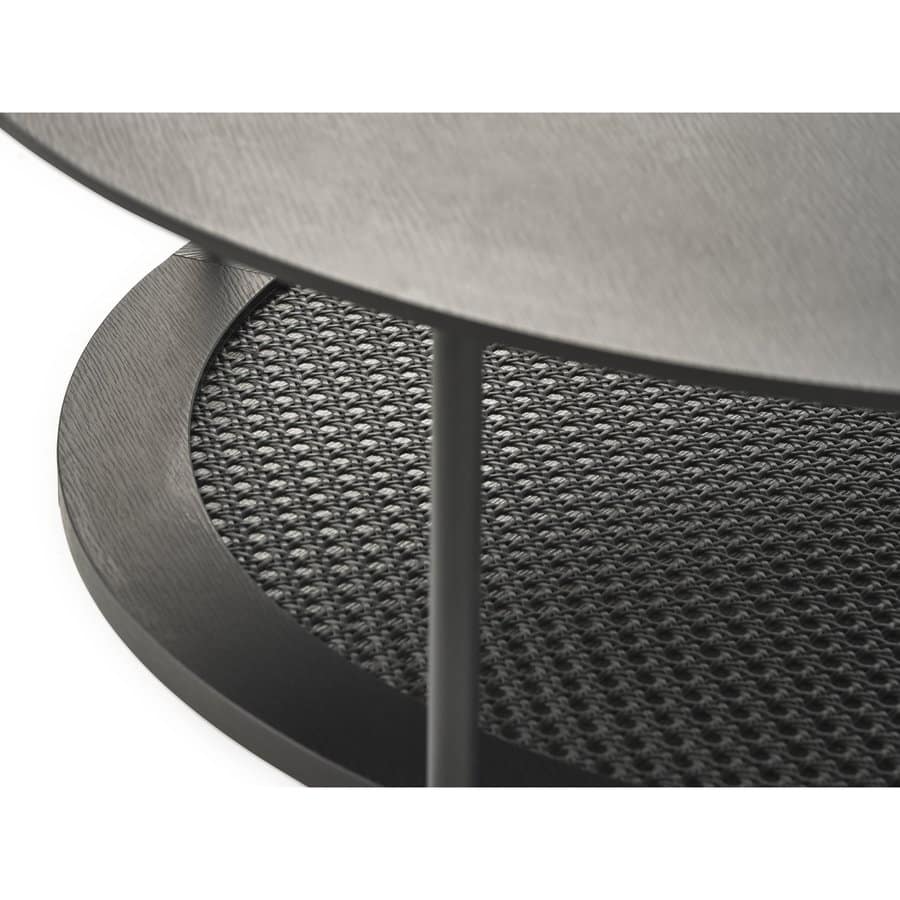 Moers Sofabord Mdf Polyrattan Ø80Xh40Cm