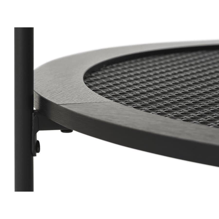 Moers Sofabord Mdf Polyrattan Ø80Xh40Cm