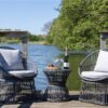 Natal Loungesæt Rattan Grå Hynder L64Xb48Xh76Cm