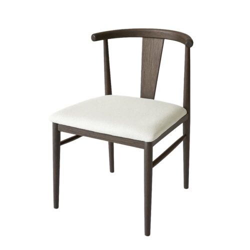 Neubrandenburg Spisebordsstol Egetræ Polyester B53 6Xh78Xd53Cm