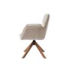 Oberhausen Spisebordsstol Armlæn Polyester Egetræ B59Xh86Xd65Cm