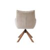 Oberhausen Spisebordsstol Armlæn Polyester Egetræ B59Xh86Xd65Cm