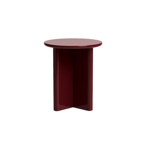 Offenbach Sidebord Vinrød Mdf Ø50Xh55Cm
