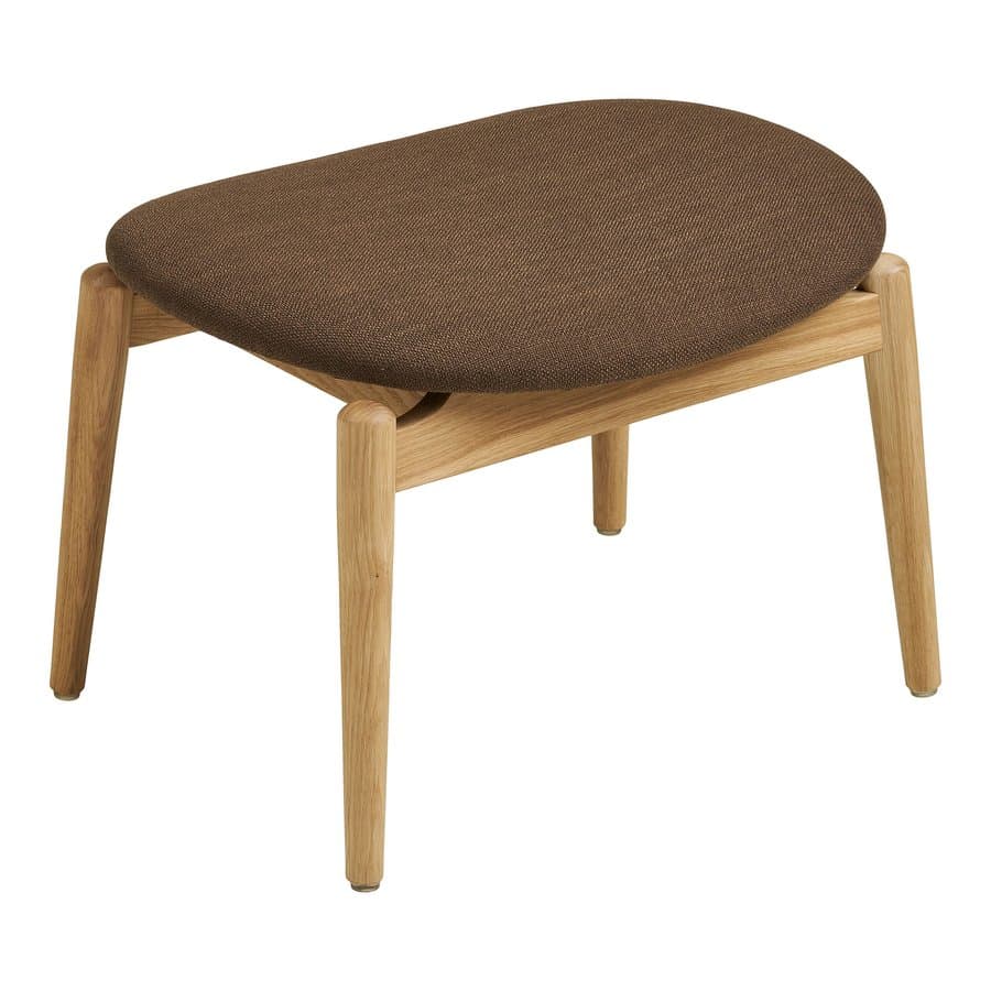 olvera-fodskammel-i-100-massiv-egetr-og-polyester-fra-house-nordic-l43-1600010-2 Olvera Fodskammel Eg Polyester L43Xb53 5Xh38Cm