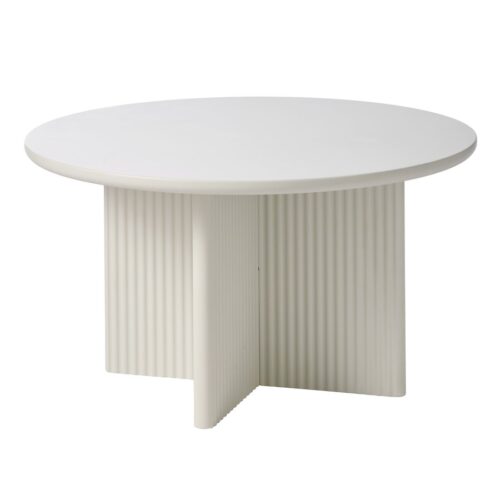 Pforzheim Sofabord Greige Mdf Ø80Xh45Cm