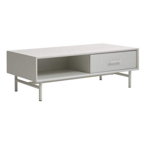 Pforzheim Sofabord Greige Mdf Greige Metal
