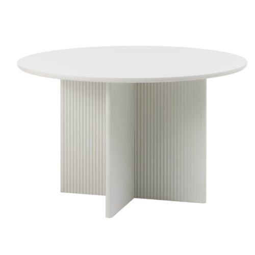 Pforzheim Spisebord Greige Mdf Ø110Xh75Cm