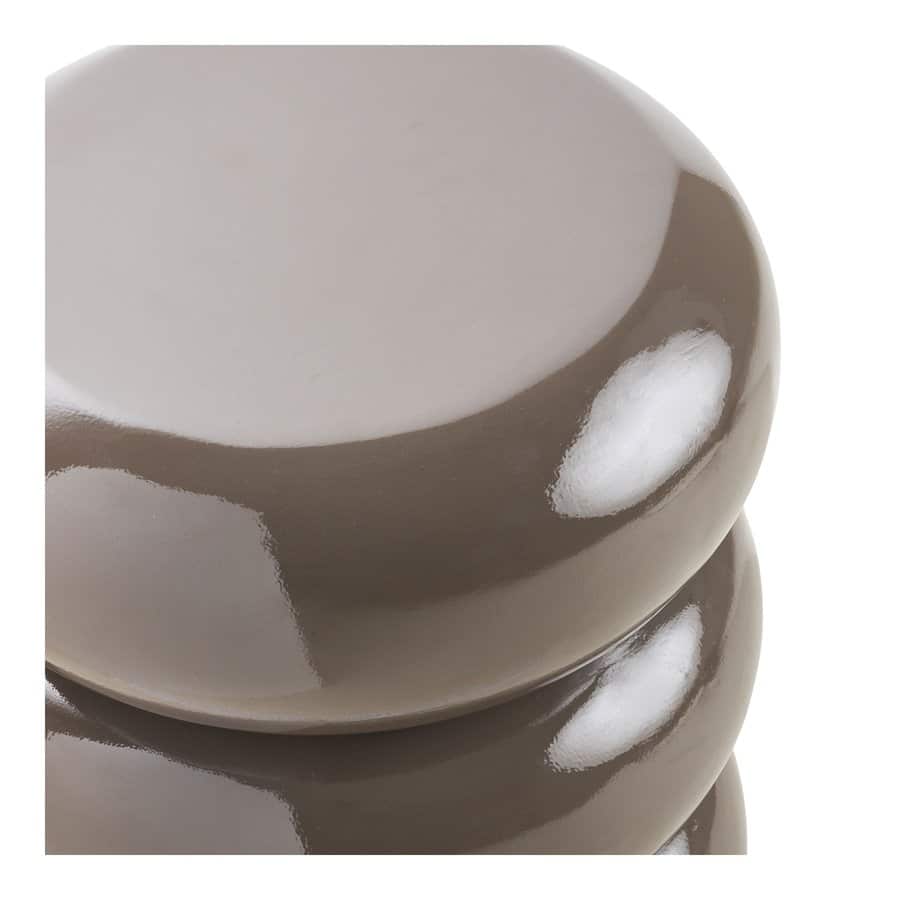 Rosolina Hjørnebord Glasfiber Brun Ø35 Cm