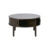 Saarbrücken Sofabord Egetræ Mdf Ø85Xh45Cm