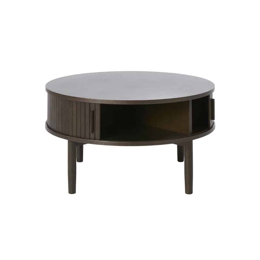 Saarbrücken Sofabord Egetræ Mdf Ø85Xh45Cm