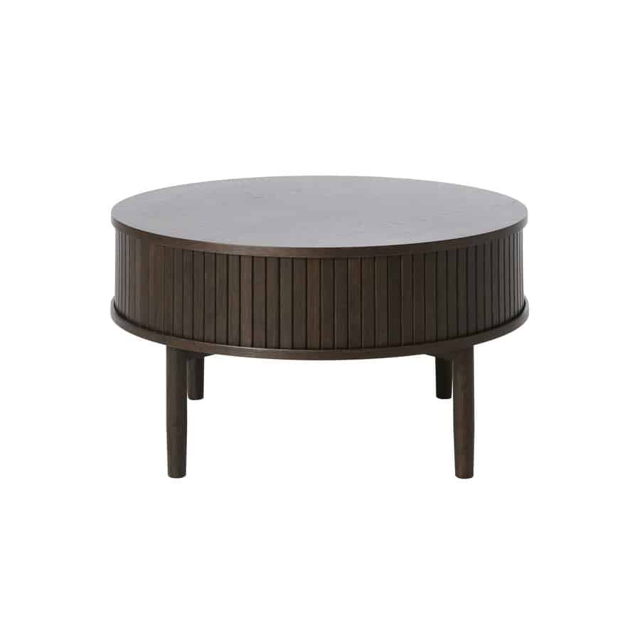 Saarbrücken Sofabord Egetræ Mdf Ø85Xh45Cm