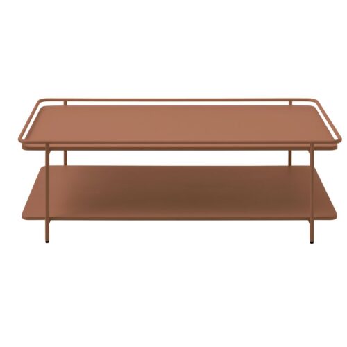 Schweinfurt Sofabord Terrakotta Metal L110Xb55Xh34