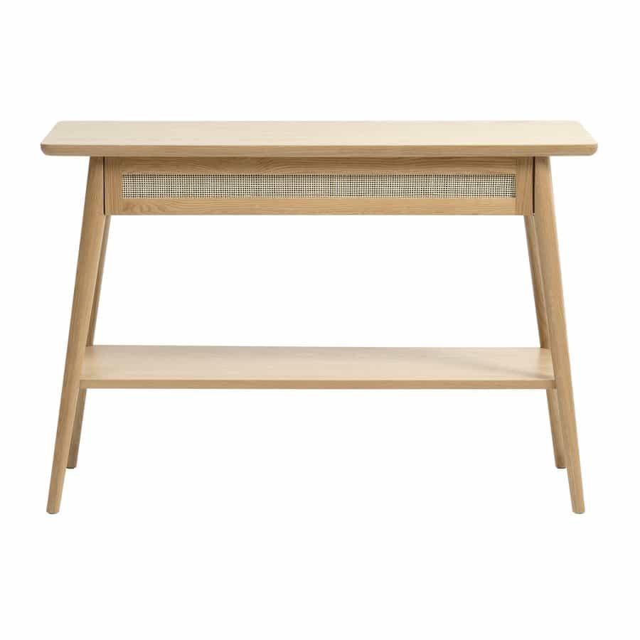 Shenzhen Konsolbord Egetræ Rattan B110Xh75Xd40Cm