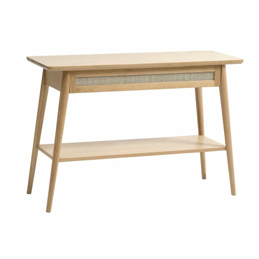 Shenzhen Konsolbord Egetræ Rattan B110Xh75Xd40Cm